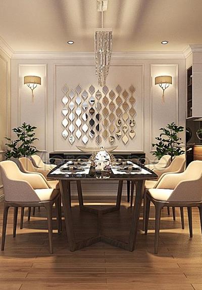  Thiết kế nội thất chung cư tân cổ điển sang trọng tại Vinhomes Gardenia